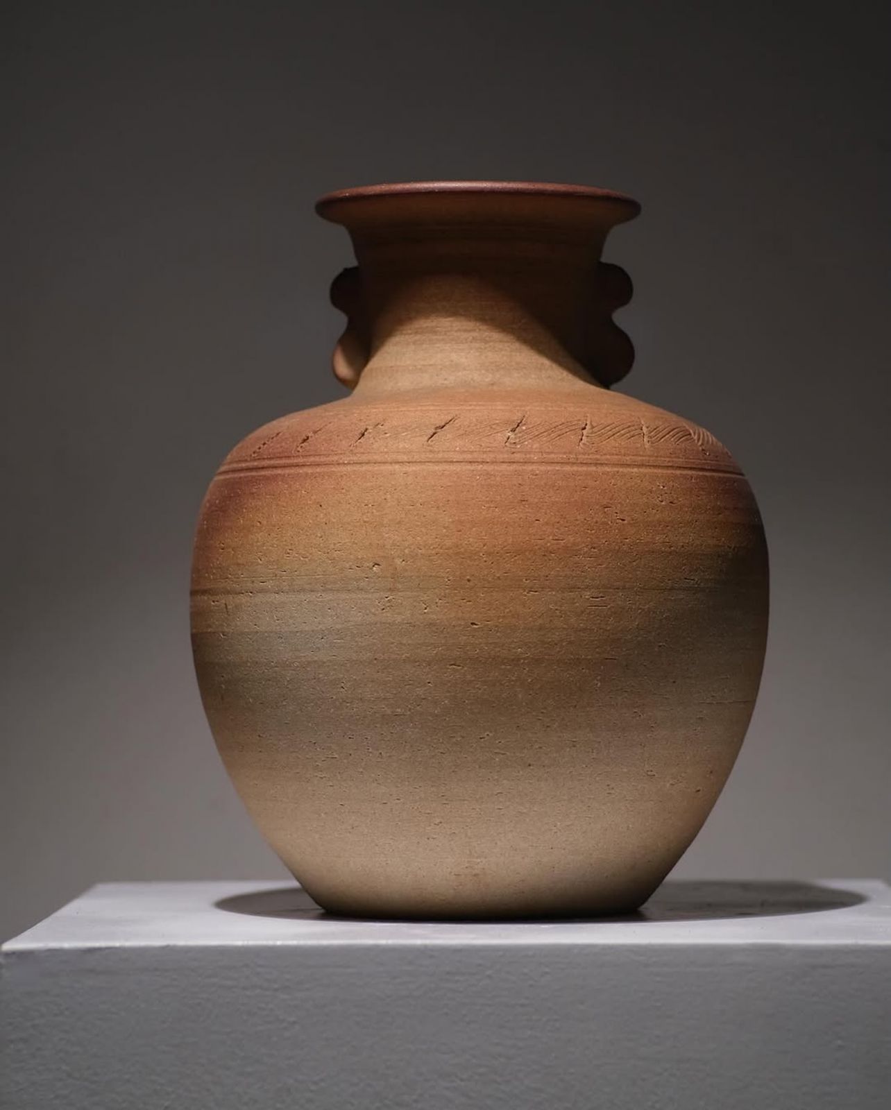 Terra cotta vase by Bjanka Objekt