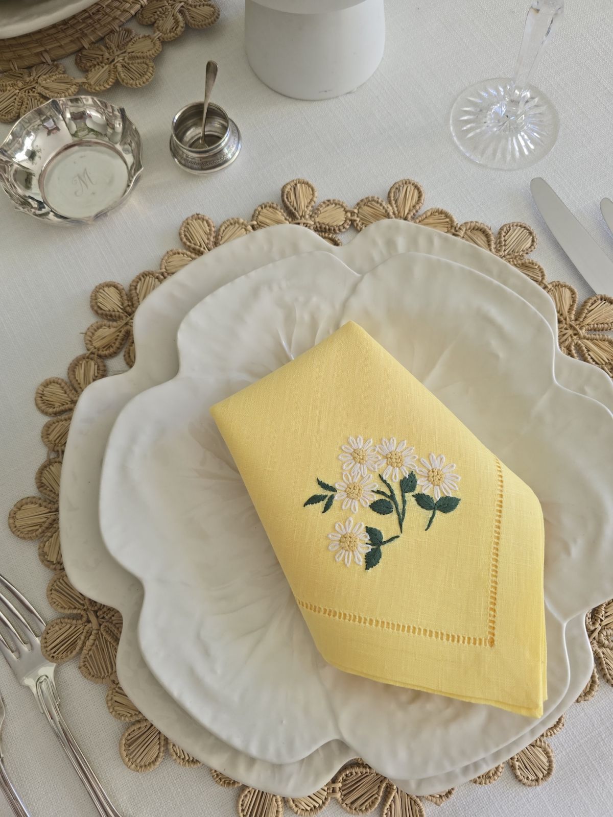 Maynila Style table napkins for a summer-themed tablescape