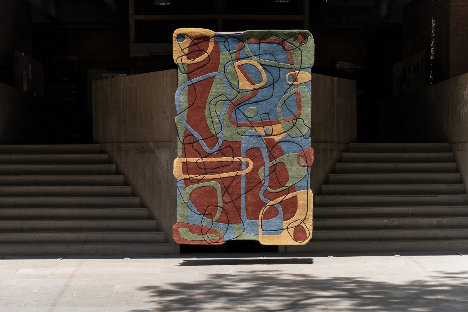 Design Ni Dukaan x Fazo Project rug in the Femme design