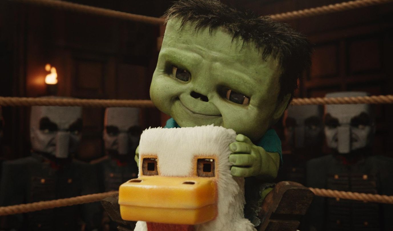 The chicken jockey in ‘A Minecraft Movie’ (Photo: IMDB)