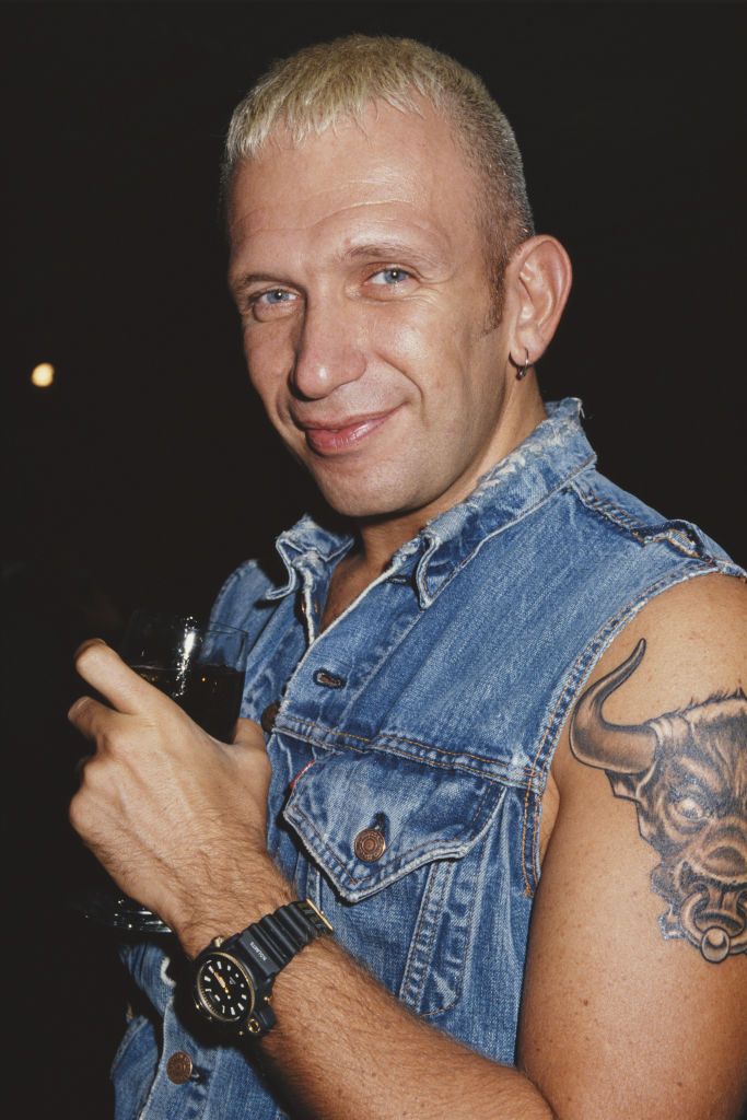 French haute couture and Pret-a-Porter fashion designer Jean Paul Gaultier, circa 1992. (Rose Hartman/Archive Photos/Getty Images)