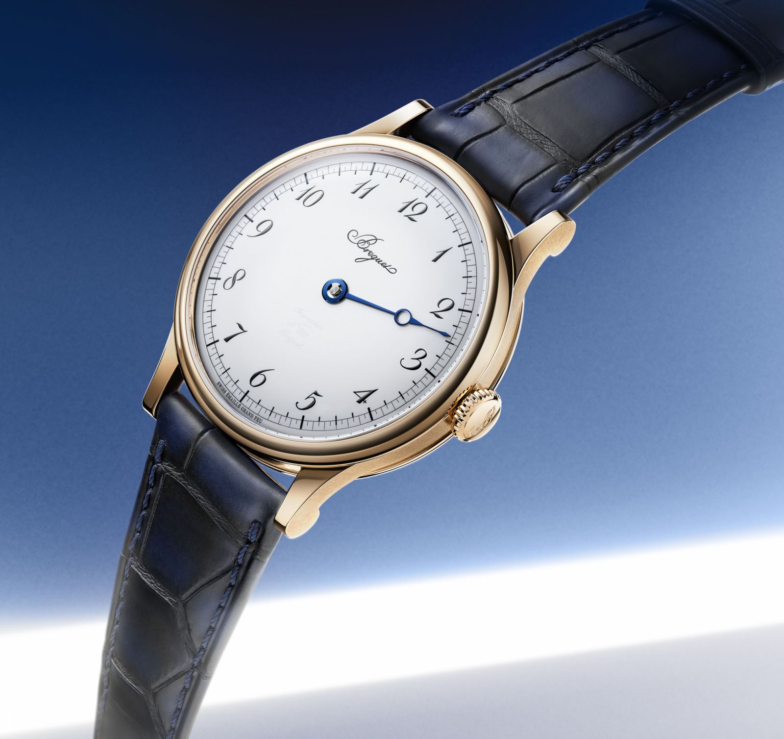 Breguet Classique Souscriptiopn 2025 in 40mm Breguet gold with white enamel dial