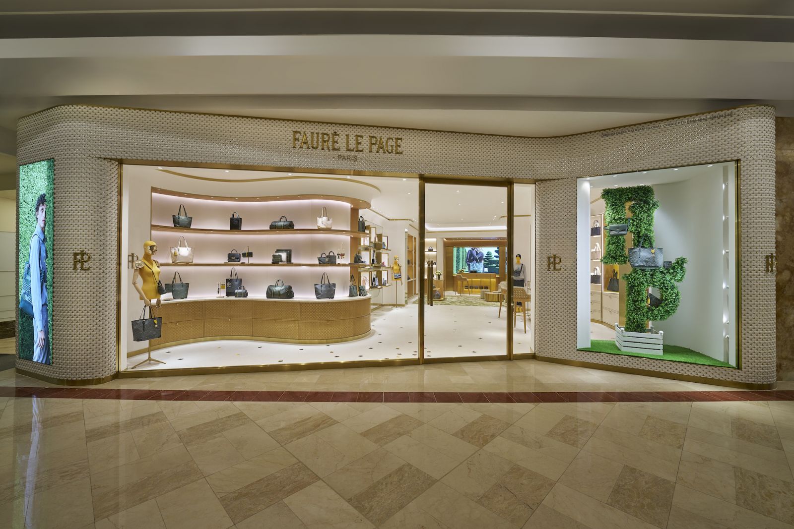 Fauré Le Page store façade