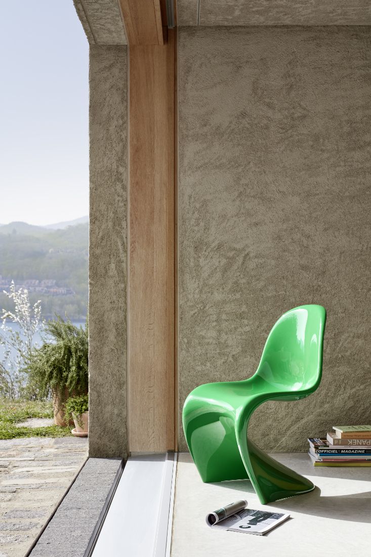 The world’s first stackable, single-form plastic chair—Verner Panton’s legacy lives on through Vitra (Photo: Vitra)