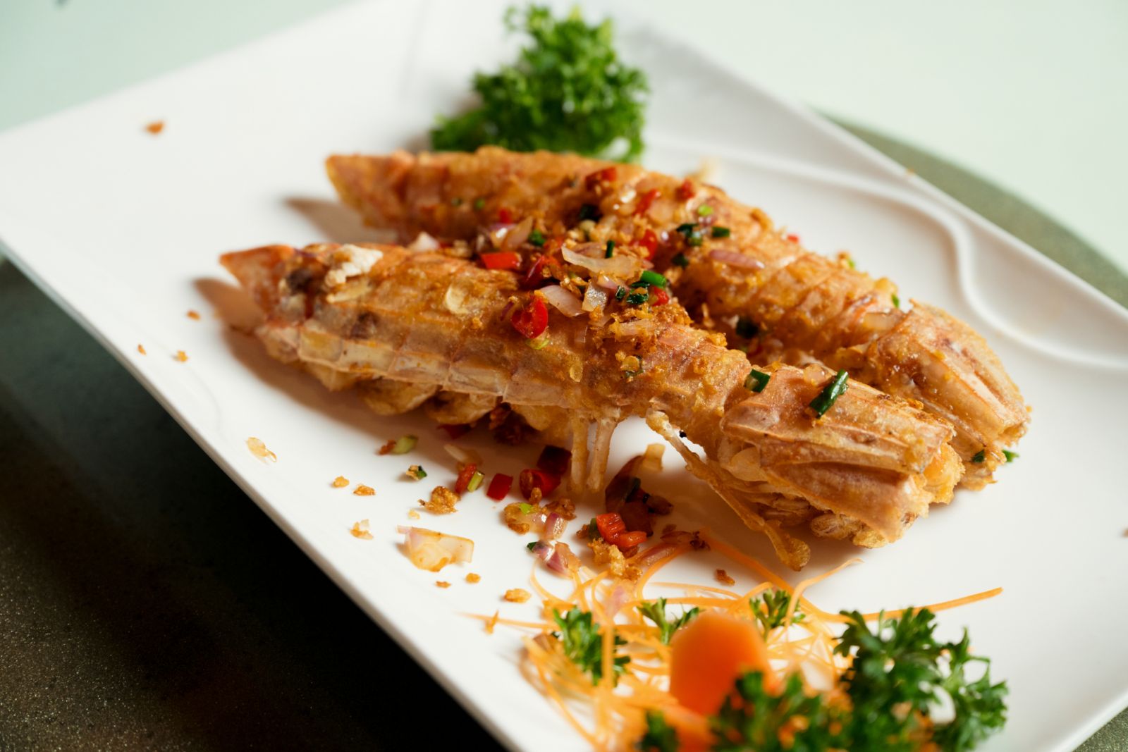 Salt and Pepper Mantis Prawn (Image: South Sea)