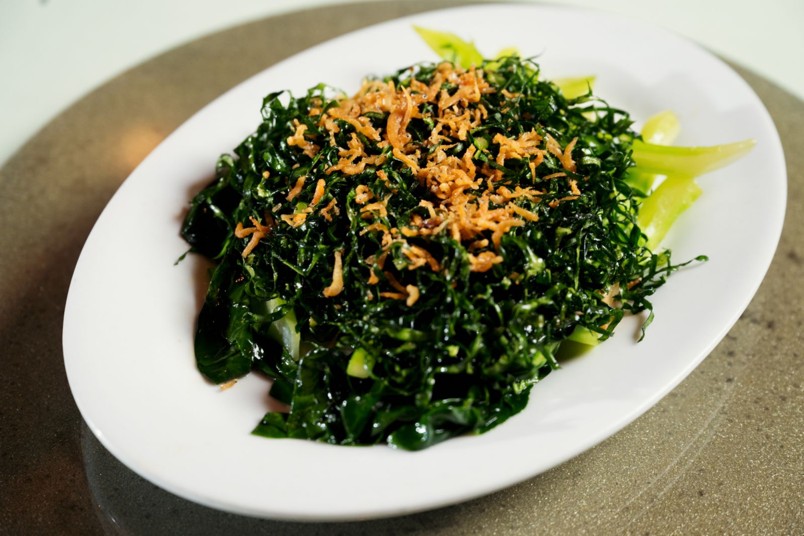 Stir-fried Kailan in Two Styles (Image: South Sea)