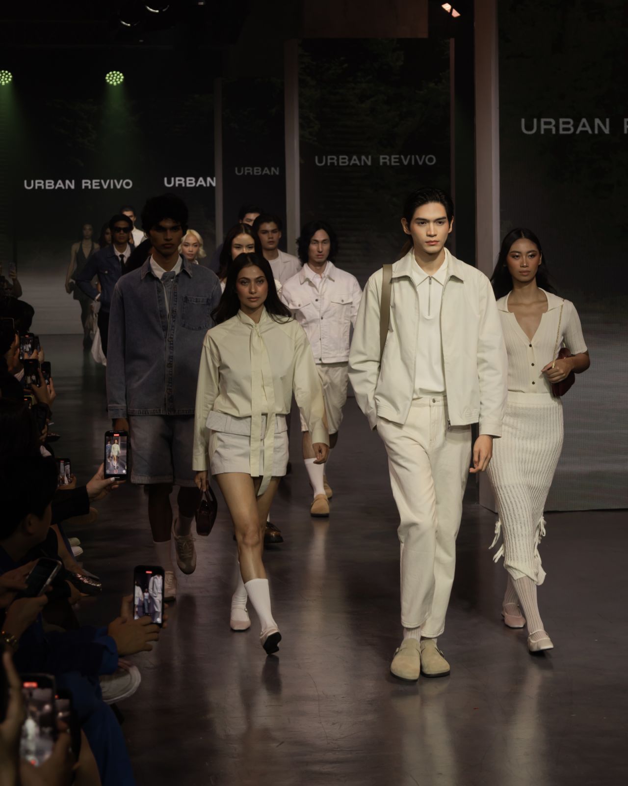 Urban Revivo's breezy selection ran the gamut from casual everyday wear to elevated ensembles for special occasions (Photo: Courtesy of Bench)