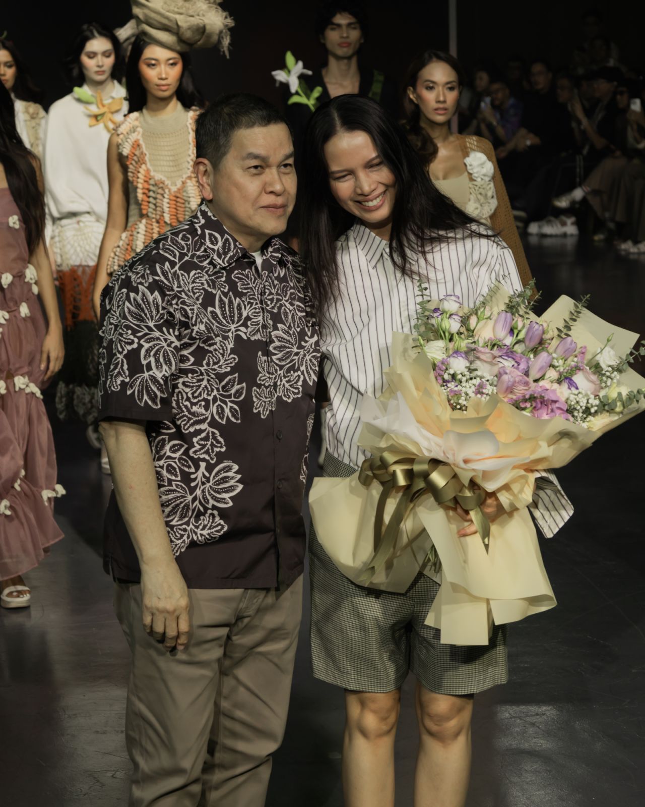 Ria Bolivar with Ben Chan (Photo: Courtesy of Bench)