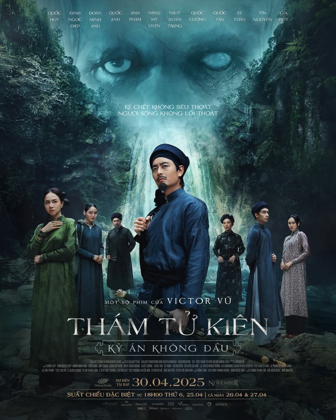 Blending detective intrigue with supernatural horror, striking visuals and a stirring score, Detective Kien: The Headless Case is unmissable for admirers of Victor Vu’s signature cinematic flair (photo: Facebook/Metiz Cinema)