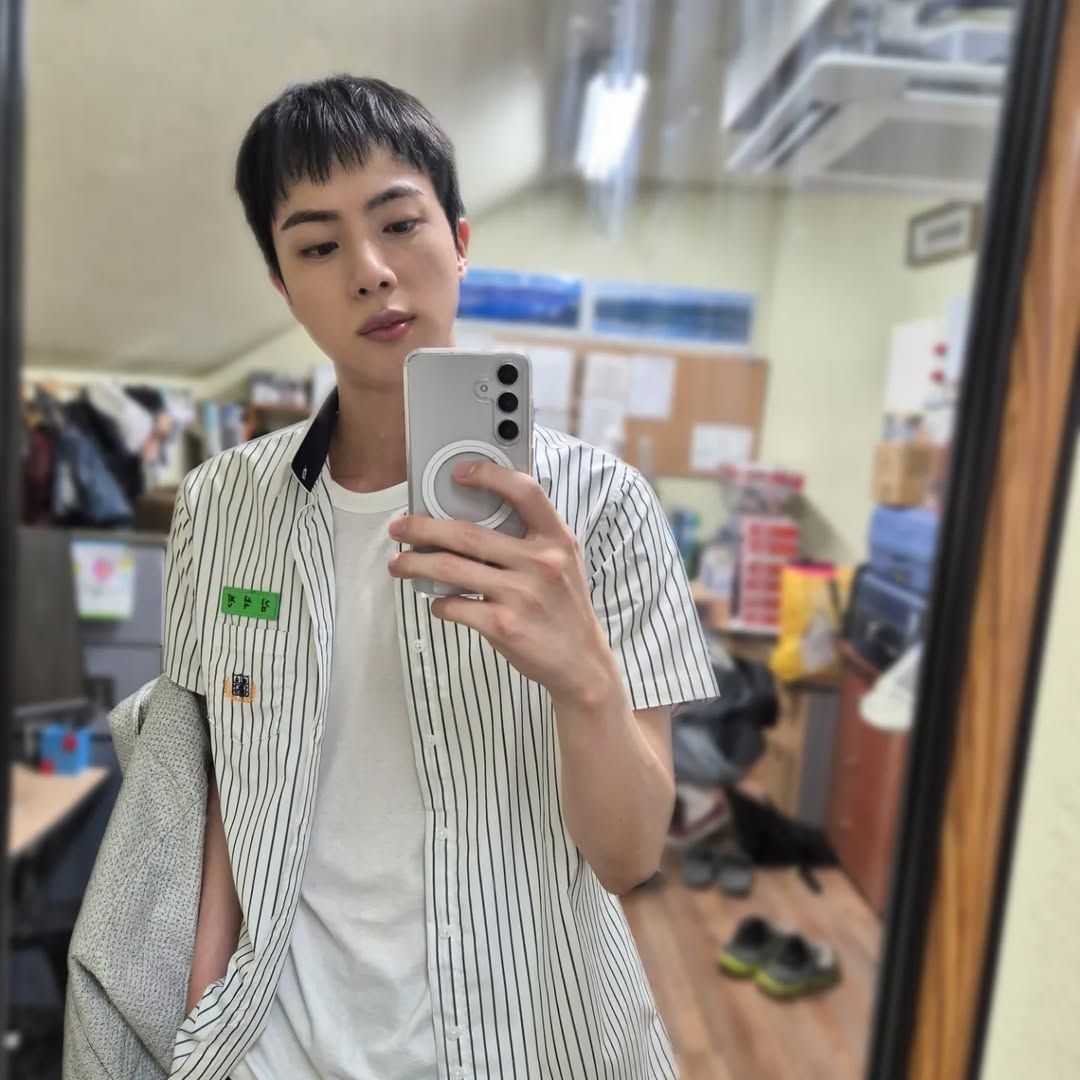'Run Jin' is Jin's own version of 'Run BTS'