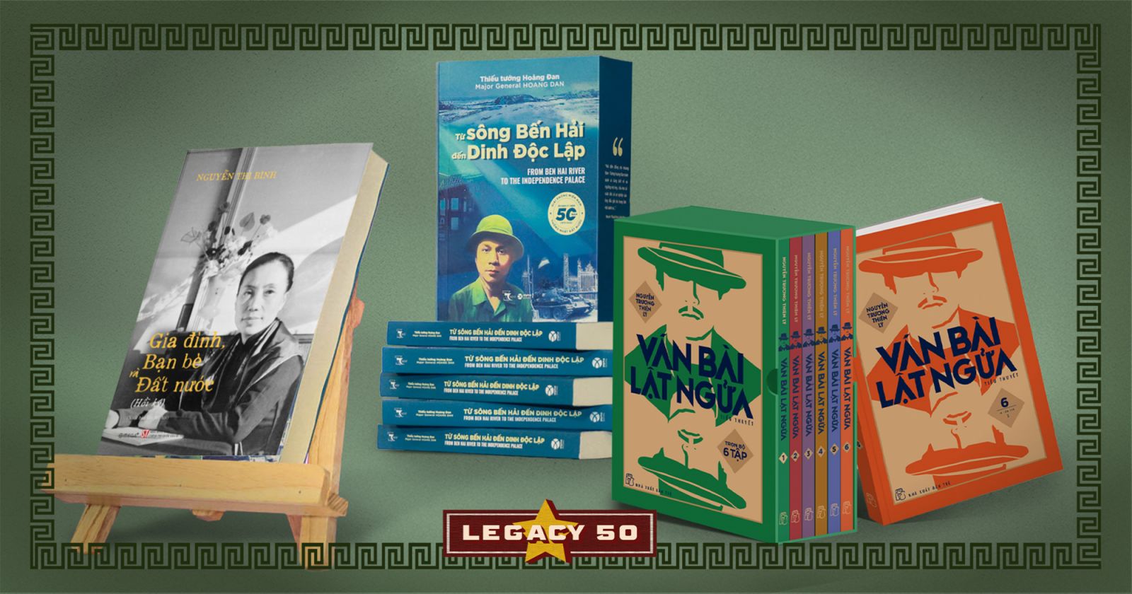 Legacy 50: Lắng nghe lịch sử qua từng trang sách