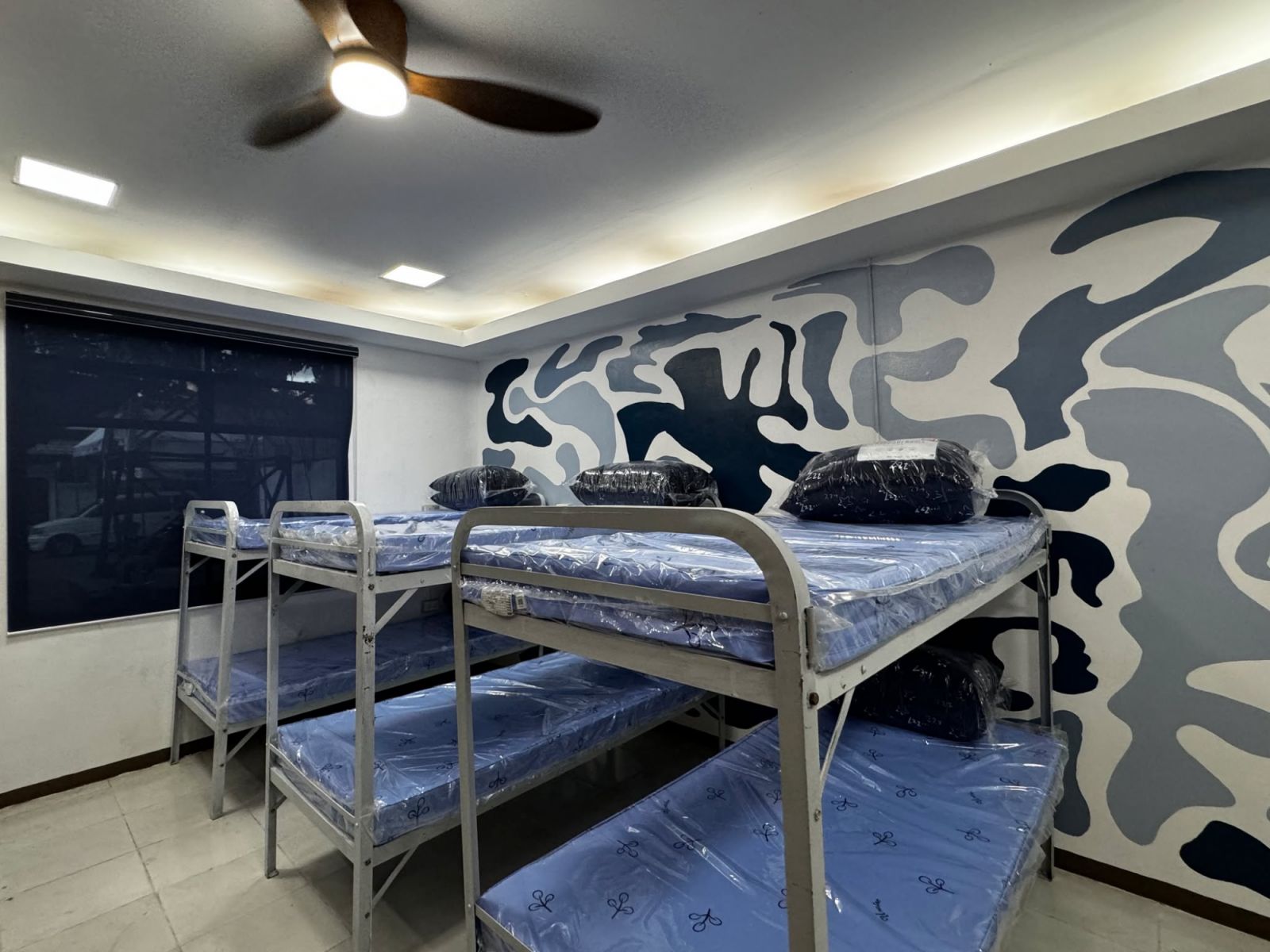 Among the highlights of the renovated space is the 15-square-meter accent wall specially hand-painted by the Benilde Interior Design students