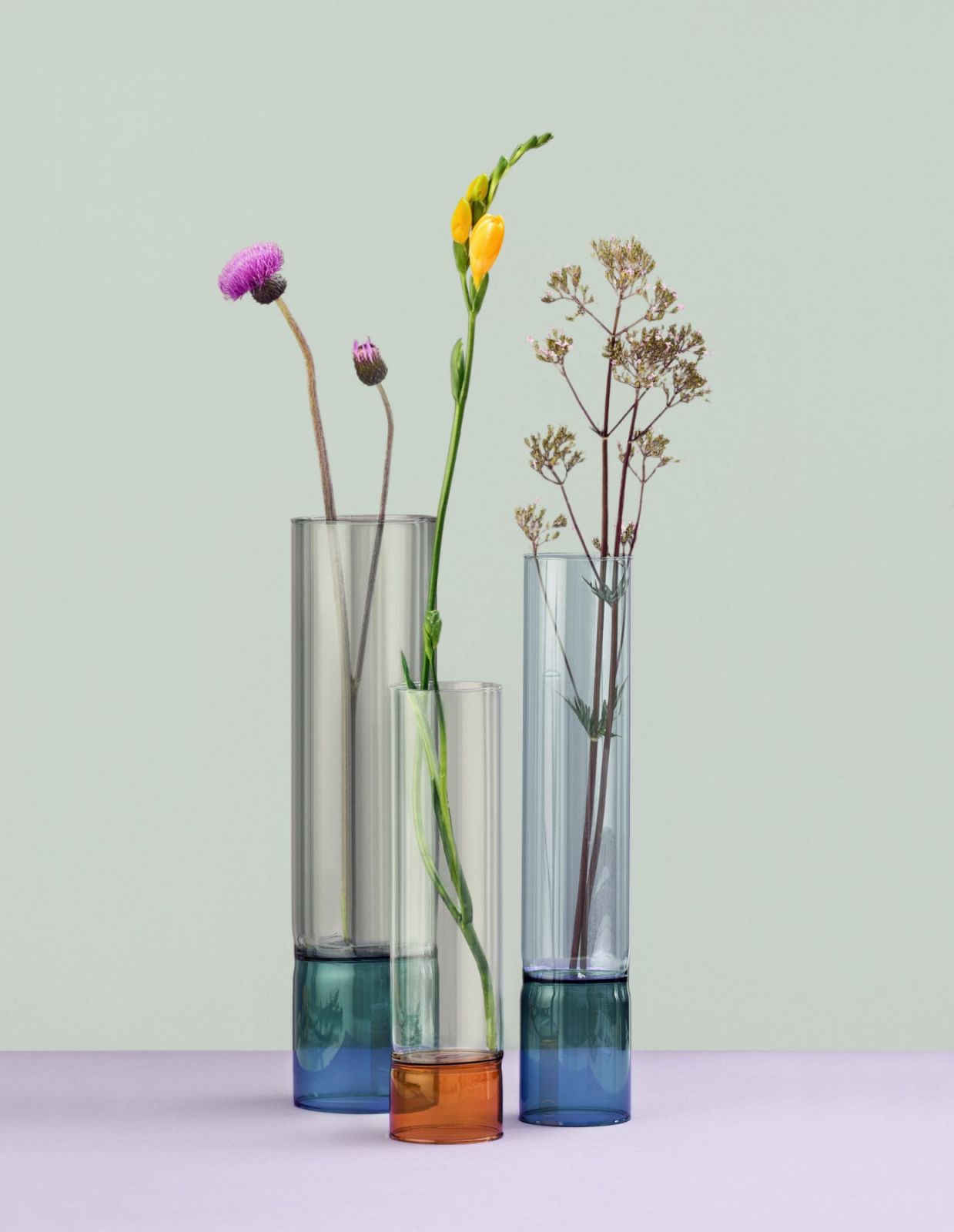 Bamboo Grove Vases by Anna Perugini, perfect for any summer tablescape