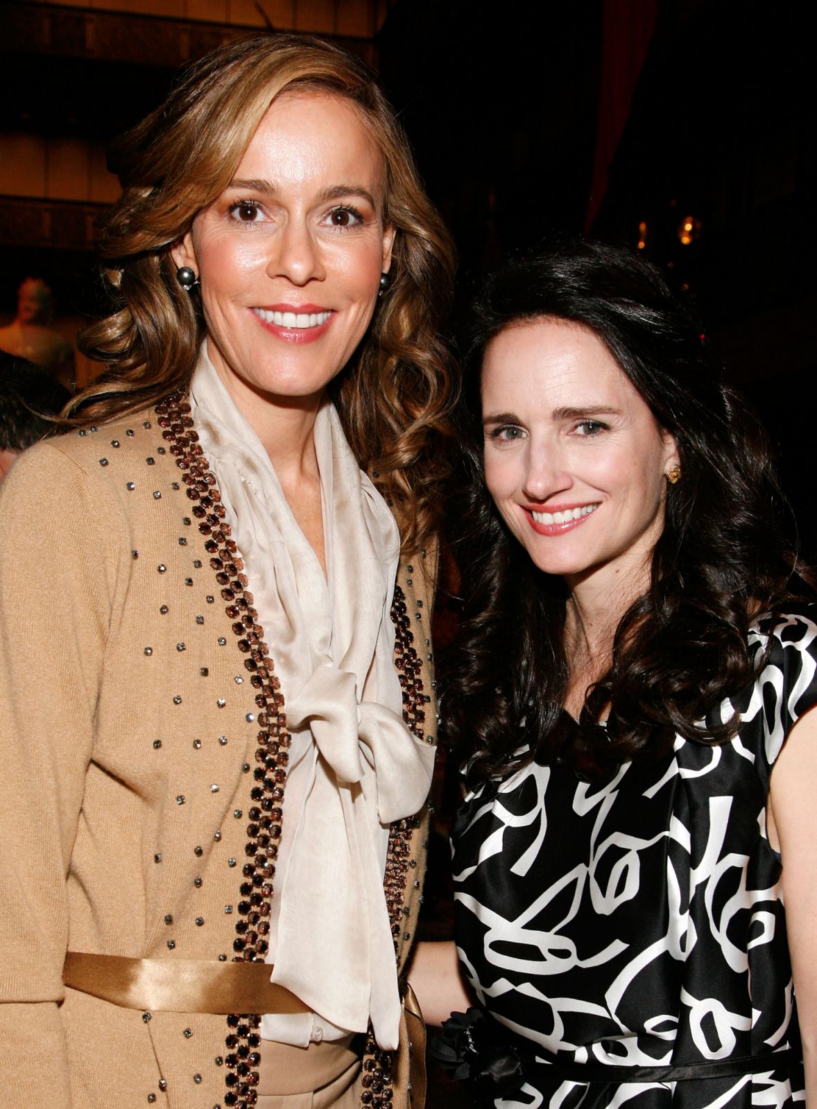 NEW YORK - DECEMBER 05: Benefit Chairs Julia Koch (L) and Kristin Kennedy Clark (R) attends the New York City Ballet & the School of American Ballet's The Nutcracker family benefit at the David H. Koch Theater, Lincoln Center on December 5, 2009 in New York City. (Photo:Getty Images)