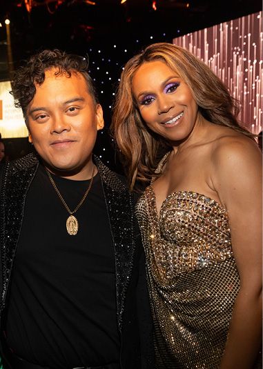 Troy Laureta and Deborah Cox at the MIFF