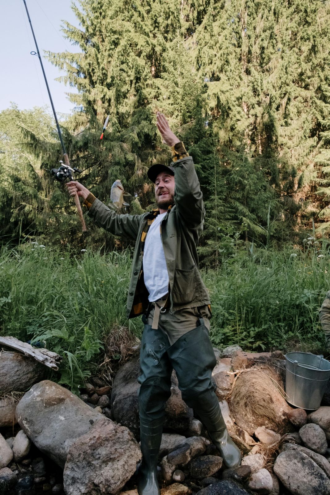 Bass fishing