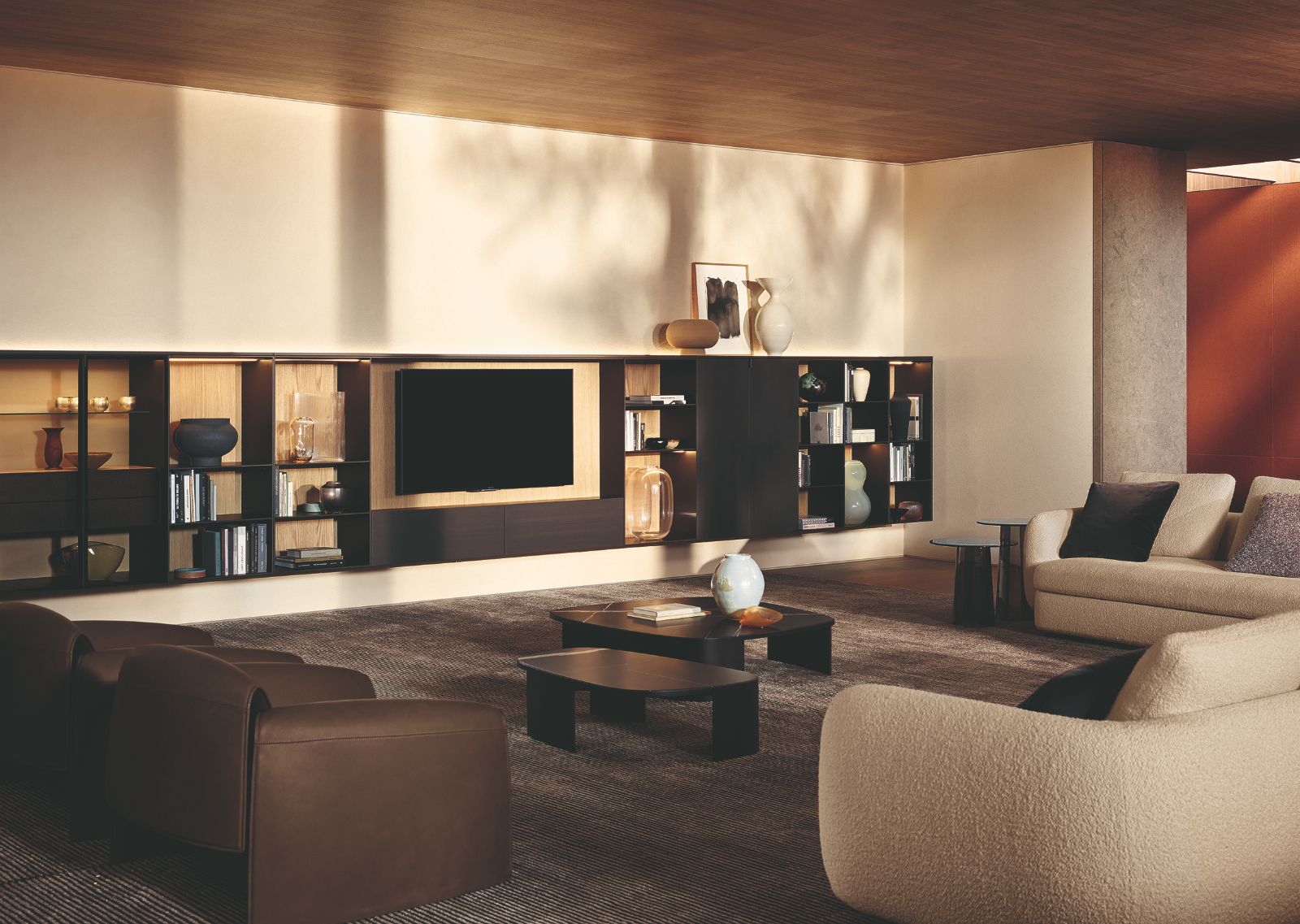 Poliform Koishi coffee table by Jean-Marie Massaud