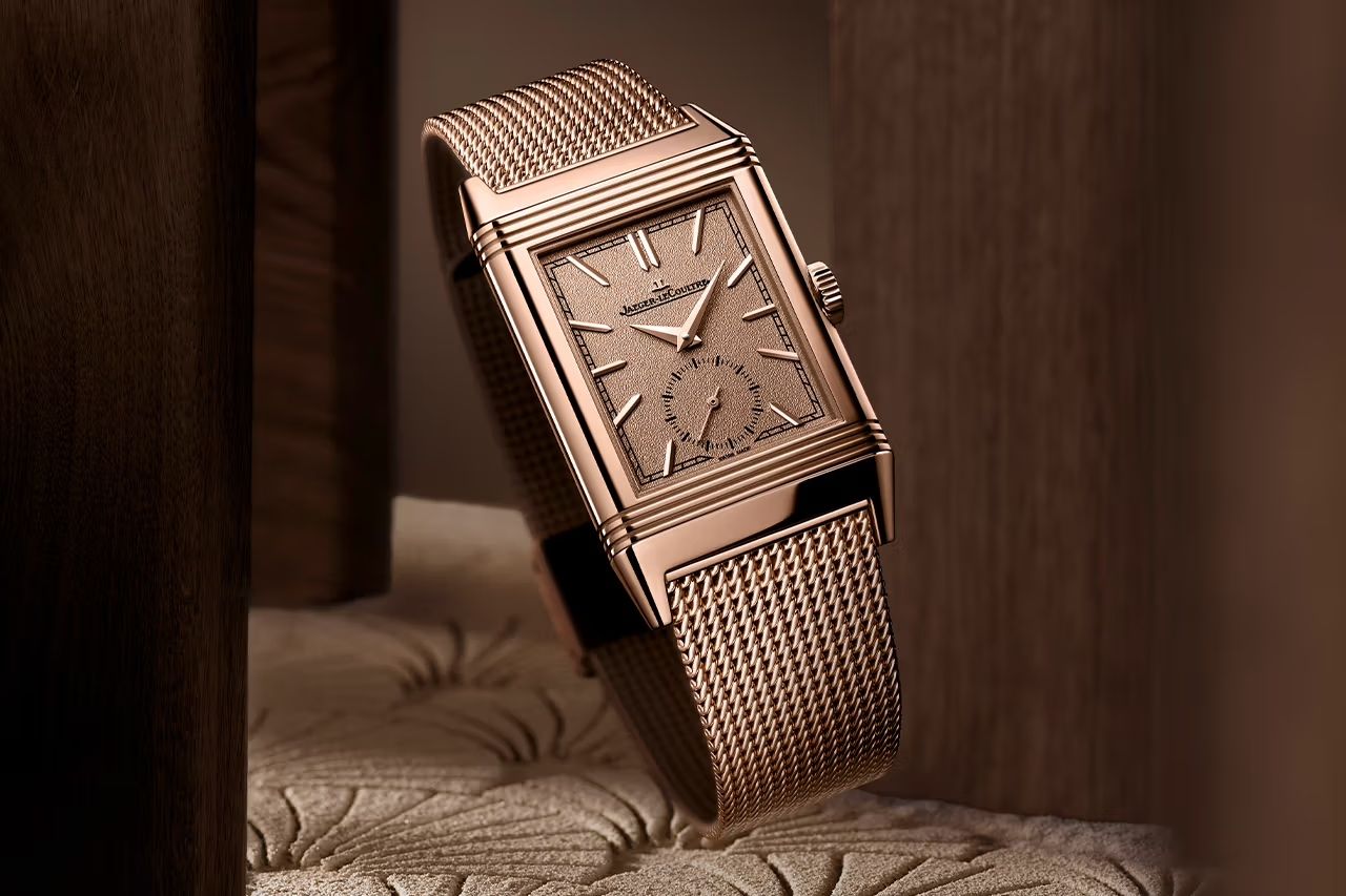 Rose gold Reverso Tribute Monoface Small Seconds (Photo: Jaeger-LeCoultre)