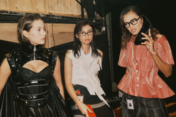 Models pose backstage at the Bench Design Awards 2025 (Photo: courtesy of Bench)