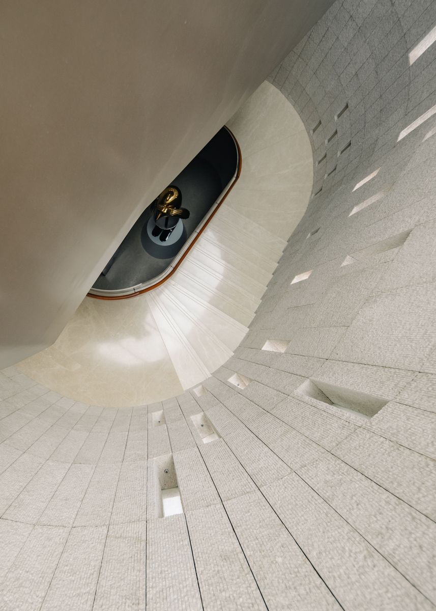 The Good Class Bungalow's staircase is akin to an architectural sculpture