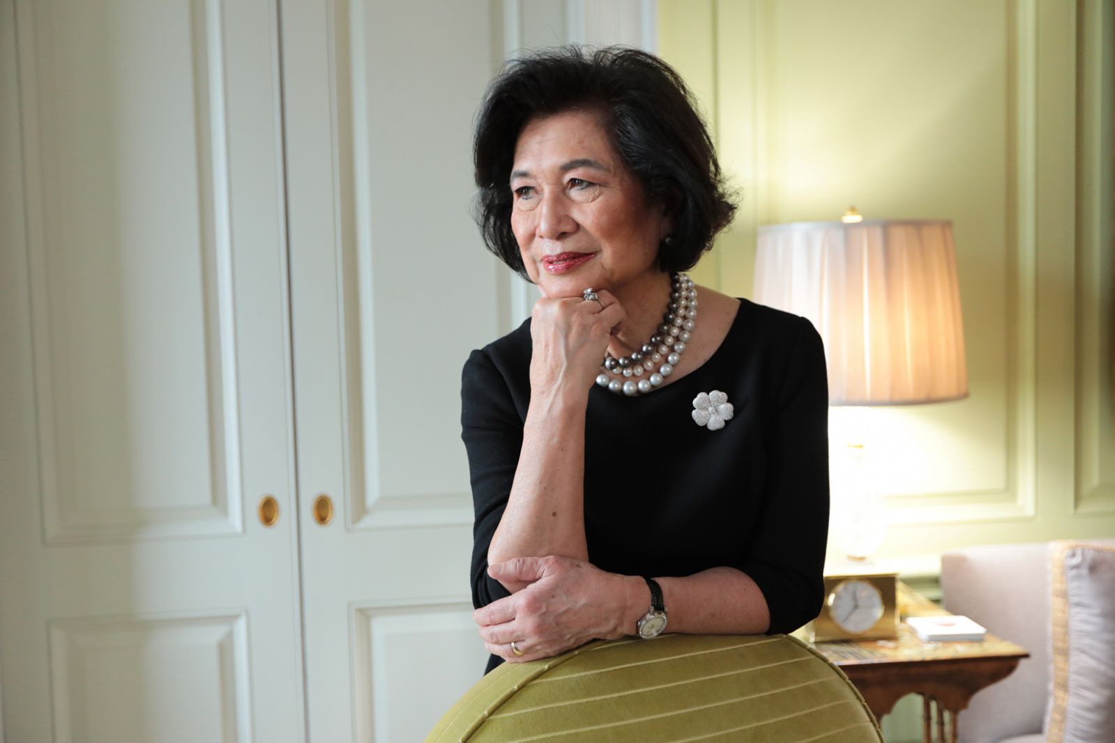 The educational institution Nicolas-Lewis founded in her home province of Sorsogon and named after her late husband, Reginald Lewis, was able to put up four buildings and expand to cover the whole academic level, from Prep to College