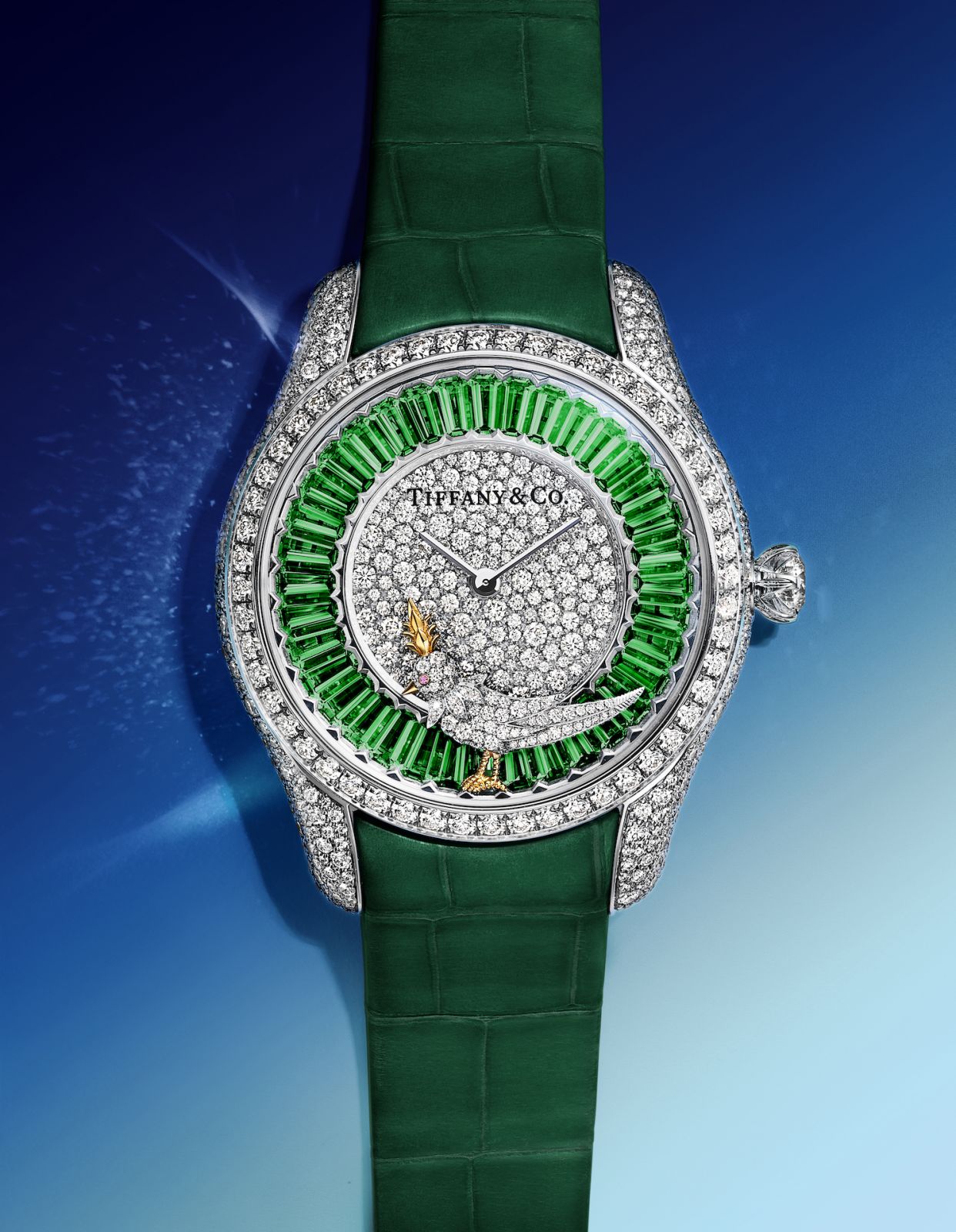 Tiffany & Co. Bird on a Rock Tsavorite