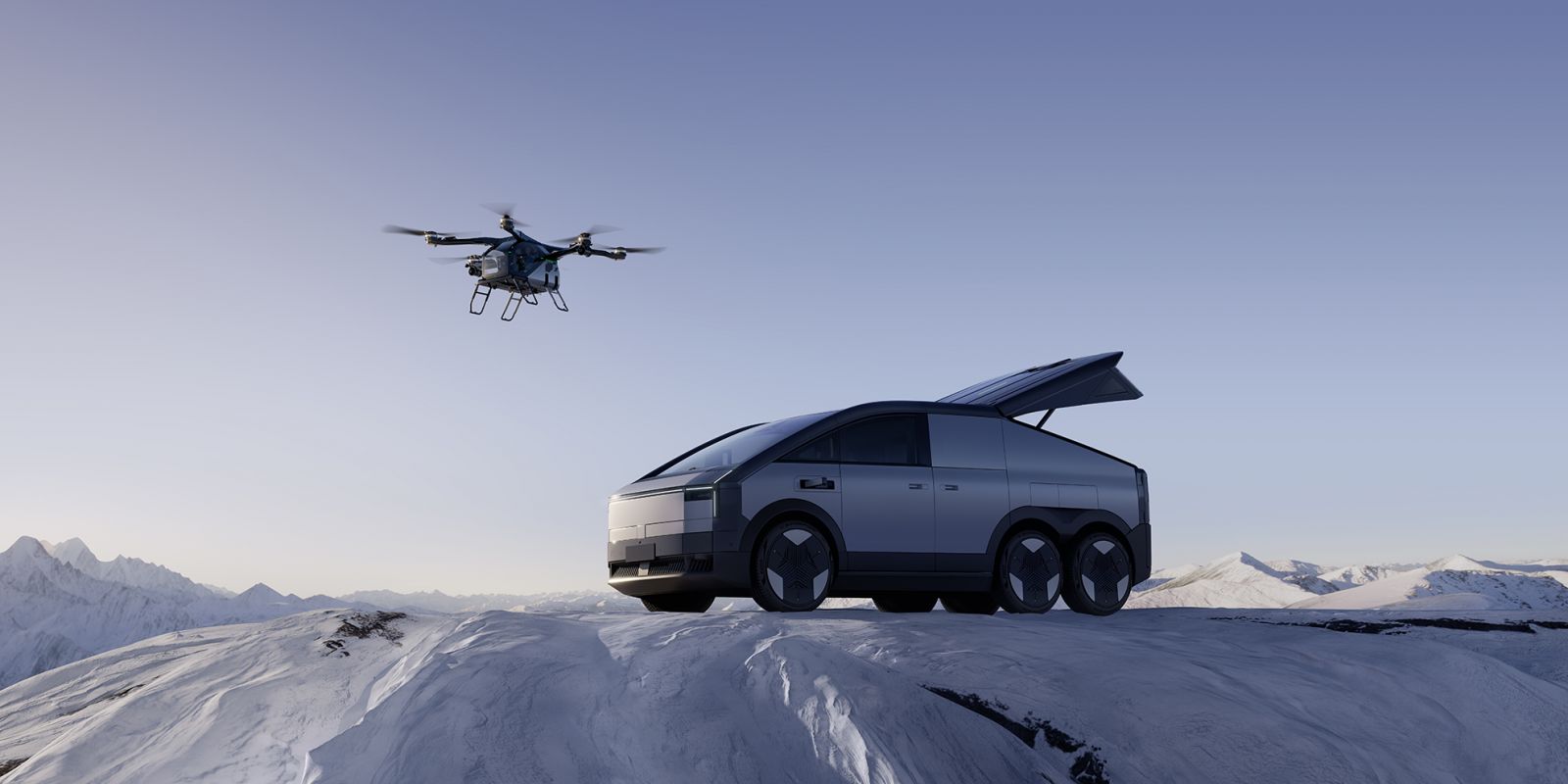 XPeng AeroHT’s modular EV, the Land Aircraft Carrier (Photo: XPeng)