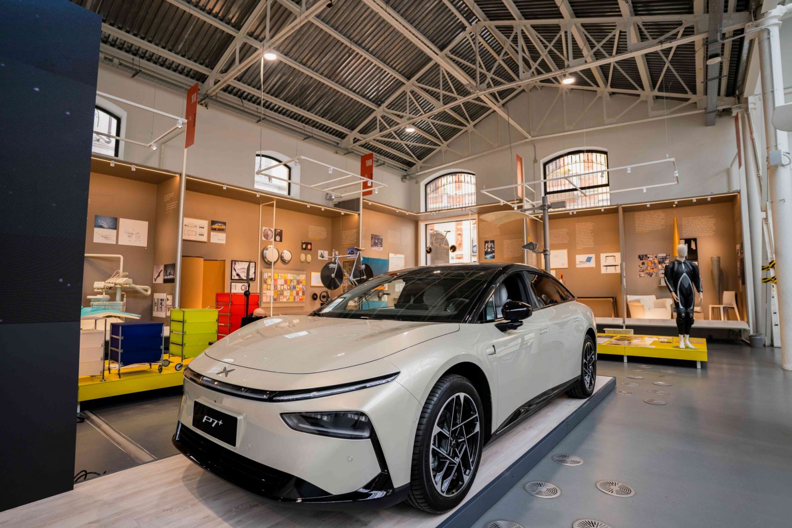 The XPeng P7+ is touted as a worthy competitor to Tesla's Model S (Photo: XPeng)