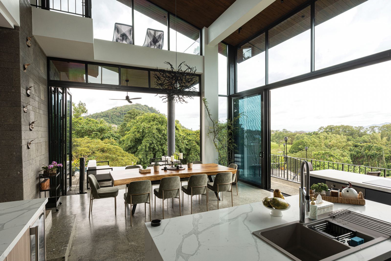 Architect De Los Reyes's favourite material to work with is concrete