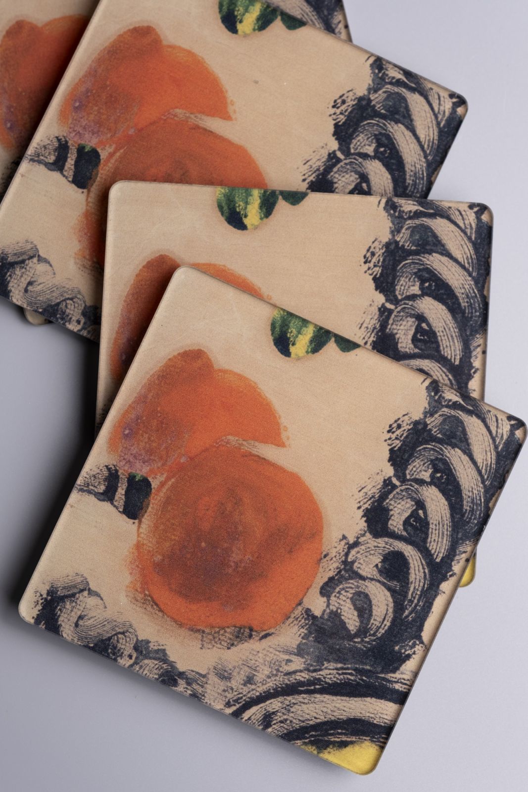 Acrylic coasters as part of the Fernando Zóbel Centennial Collection (Photo: Before Deadlines)