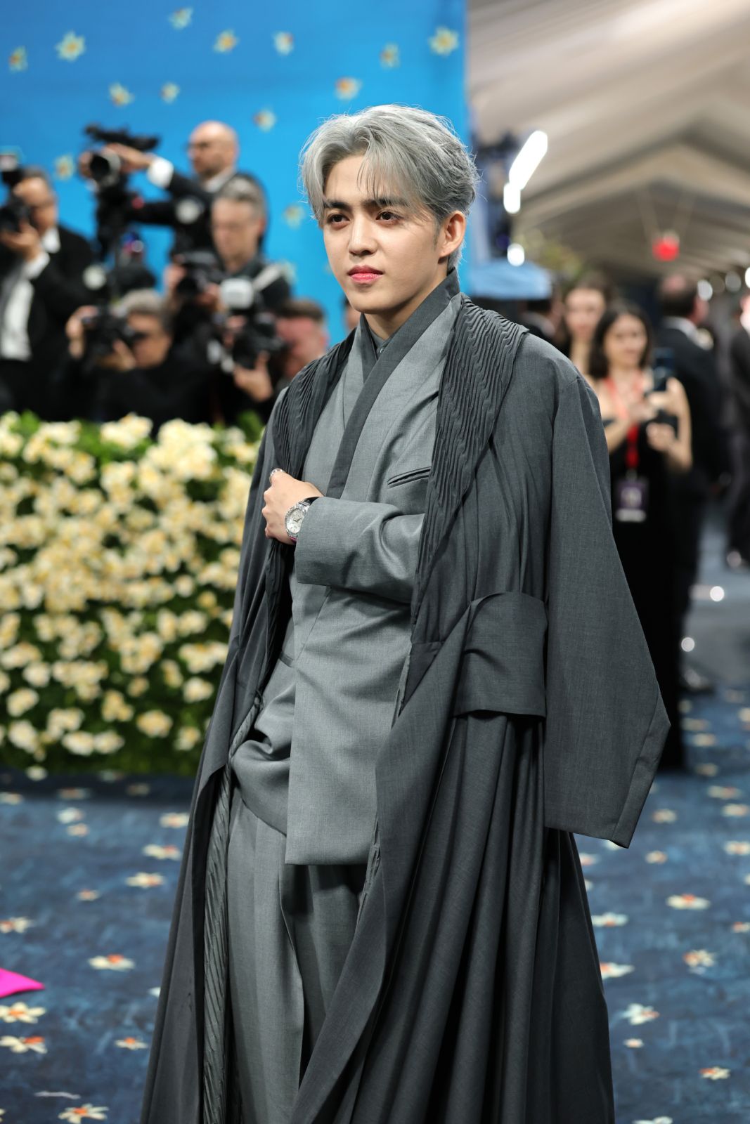NEW YORK, NEW YORK - MAY 05: S.Coups attends the 2025 Met Gala Celebrating "Superfine: Tailoring Black Style" at Metropolitan Museum of Art on May 05, 2025 in New York City.  (Photo by Dia Dipasupil/Getty Images)