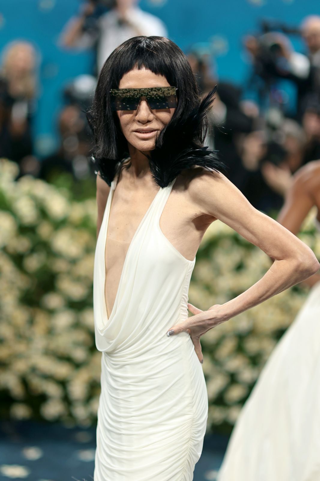 NEW YORK, NEW YORK - MAY 05: Vera Wang attends the 2025 Met Gala Celebrating "Superfine: Tailoring Black Style" at Metropolitan Museum of Art on May 05, 2025 in New York City.  (Photo by Dimitrios Kambouris/Getty Images for The Met Museum/Vogue)