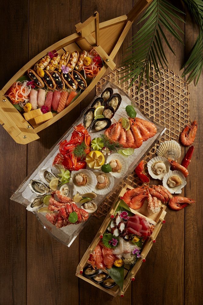 Mosaic seafood exclusive for Mother's Day (Photo: Mandarin Oriental)