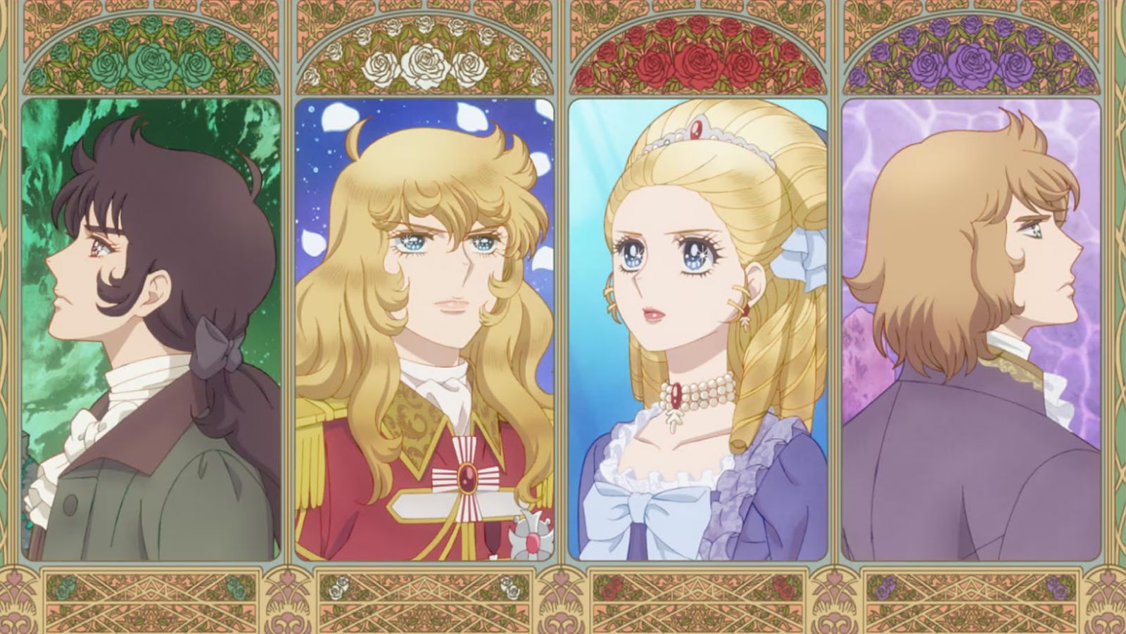 “กุหลาบแวร์ซายส์” การ์ตูนตาหวานในตำนานที่คนทั่วโลกหลงรักกลับมาสร้างความประทับใจอีกครั้งในรูปแบบภาพยนตร์แอนิเมะ เพื่อเฉลิมฉลองวาระครบรอบ 50 ปีของการ์ตูนเรื่องนี้ (ภาพ: verbara-movie.jp)