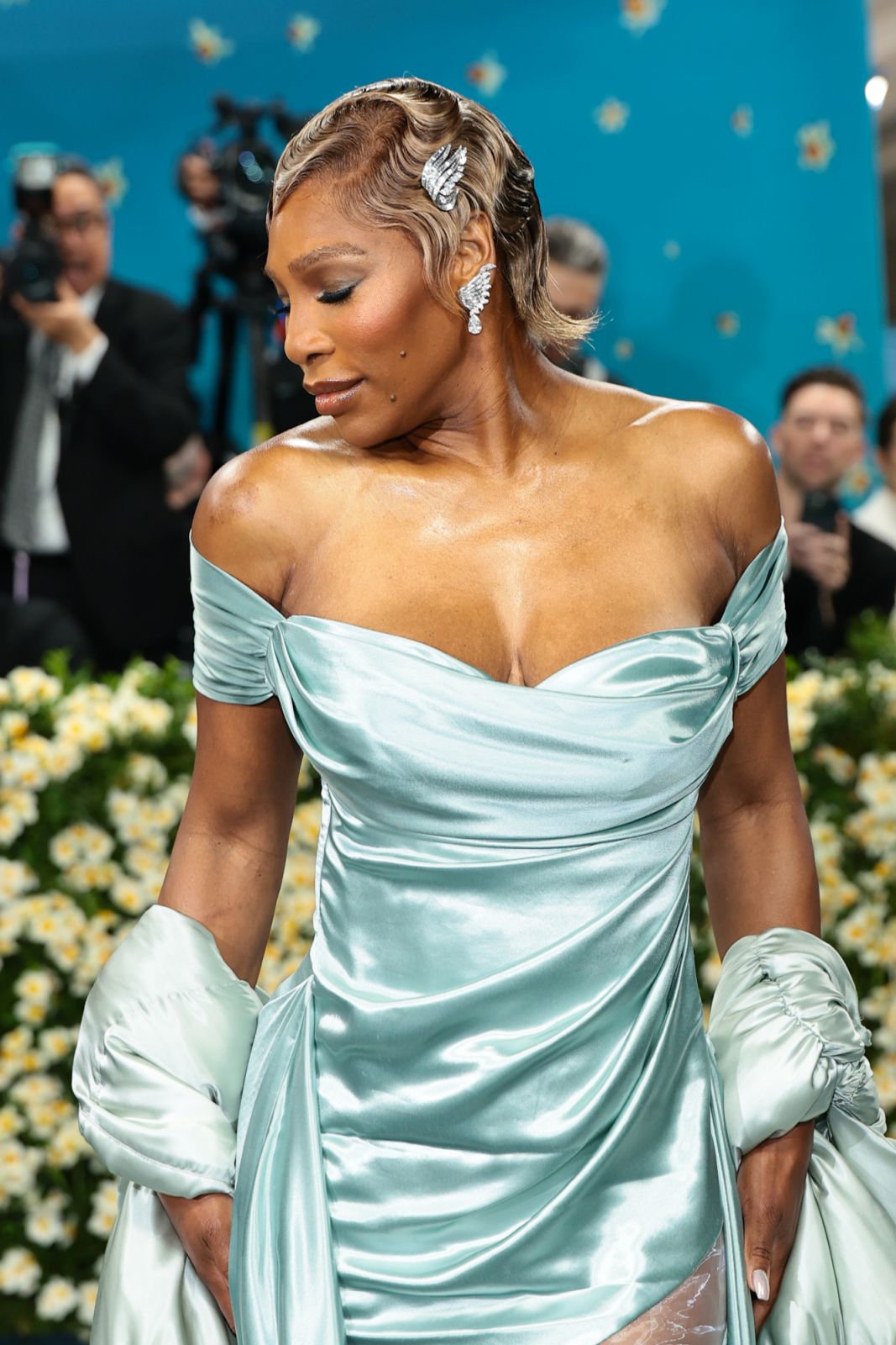 Serena Williams attends the 2025 Met Gala Celebrating "Superfine: Tailoring Black Style" (Photo: Dimitrios Kambouris/Getty Images)