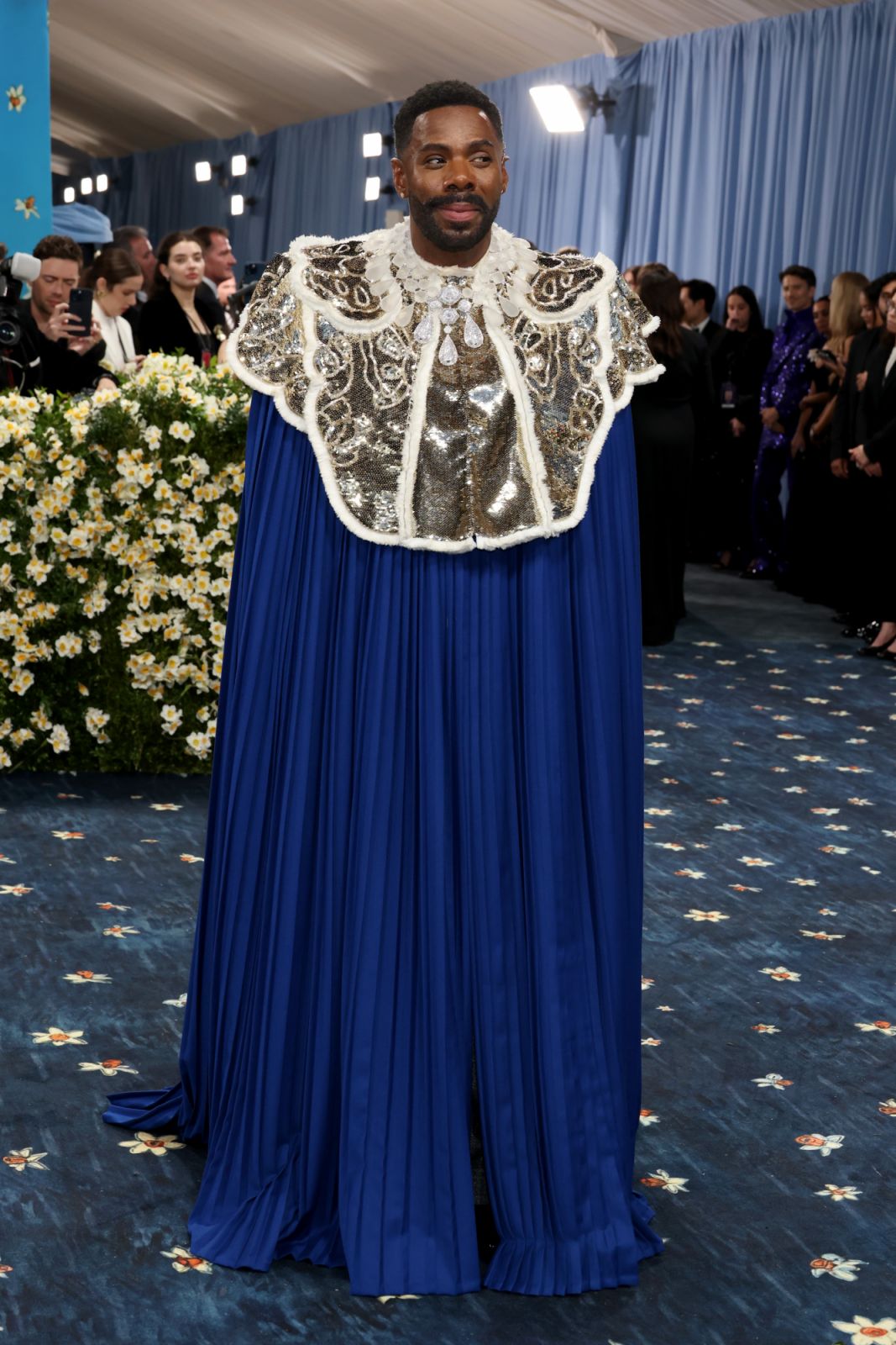 NEW YORK, NEW YORK - MAY 05: Colman Domingo, Met Gala Co-Chair, attends the 2025 Met Gala Celebrating "Superfine: Tailoring Black Style" at Metropolitan Museum of Art on May 05, 2025 in New York City. (Photo by John Shearer/WireImage)