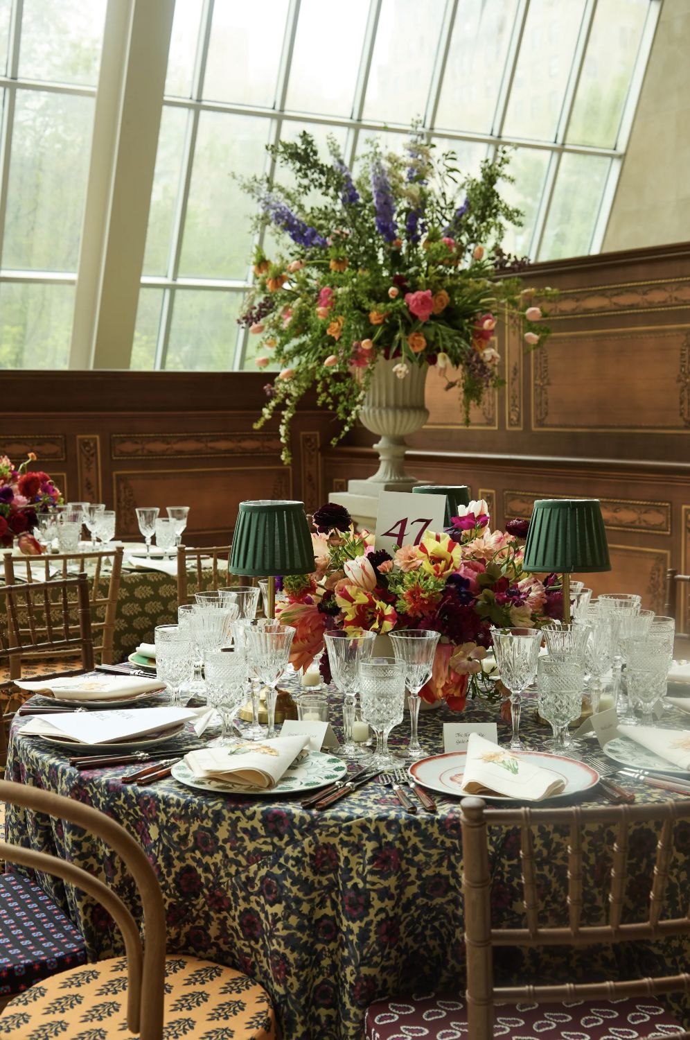 The incredible table scape with vintage cutlery and hand glazed plates (Image: Denise Stephanie)