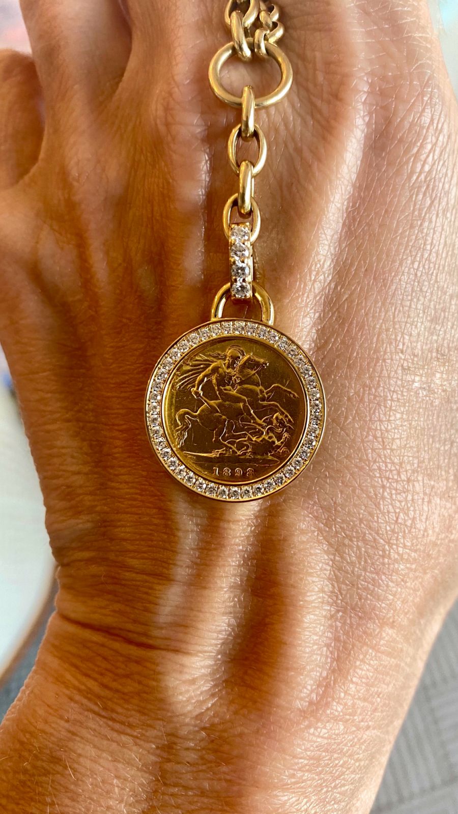Shafie’s grandmother's Signature Medallion (Photo: courtesy of Chantel Shafie)