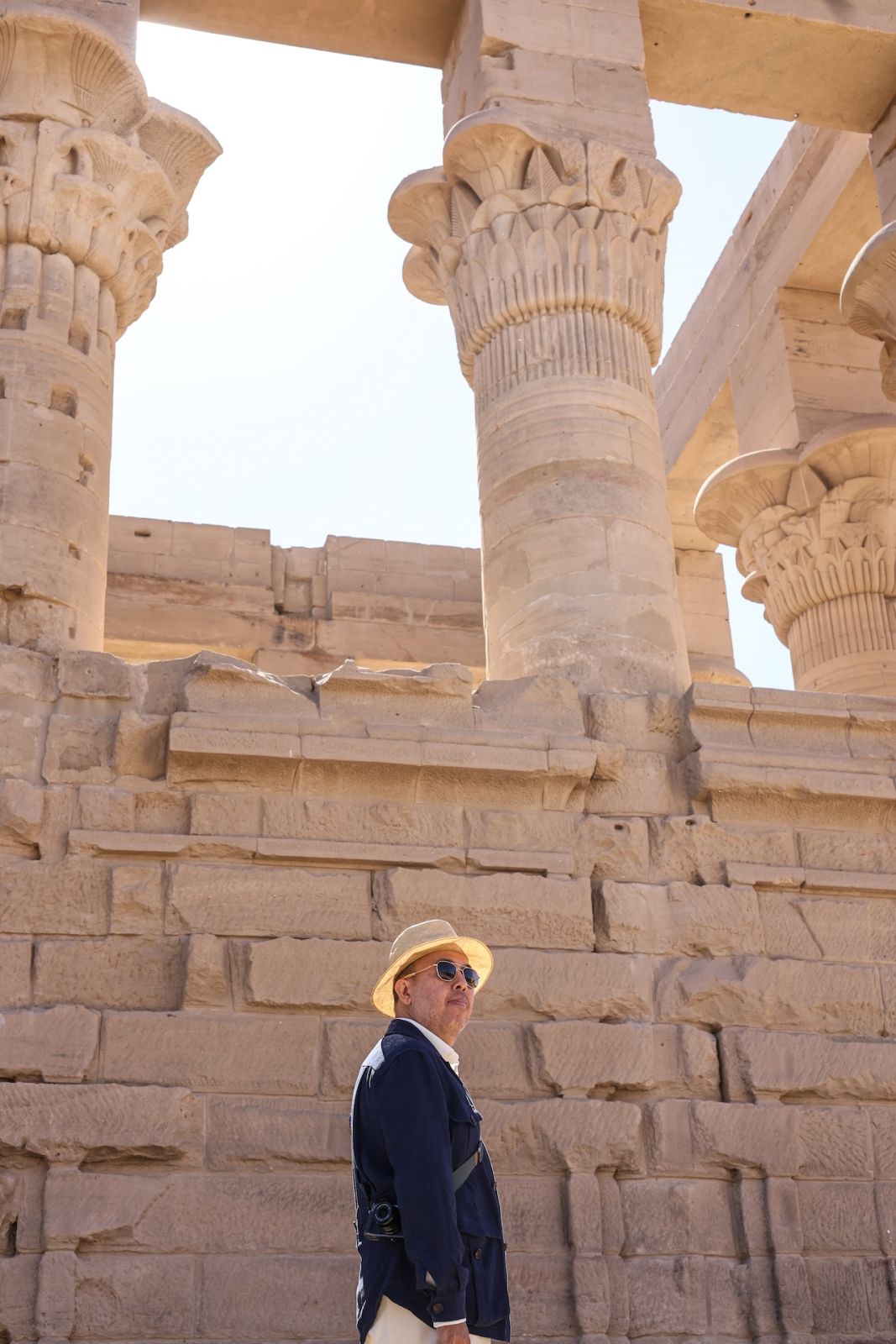 A glimpse of the architecture found in the ruins of Ancient Egypt