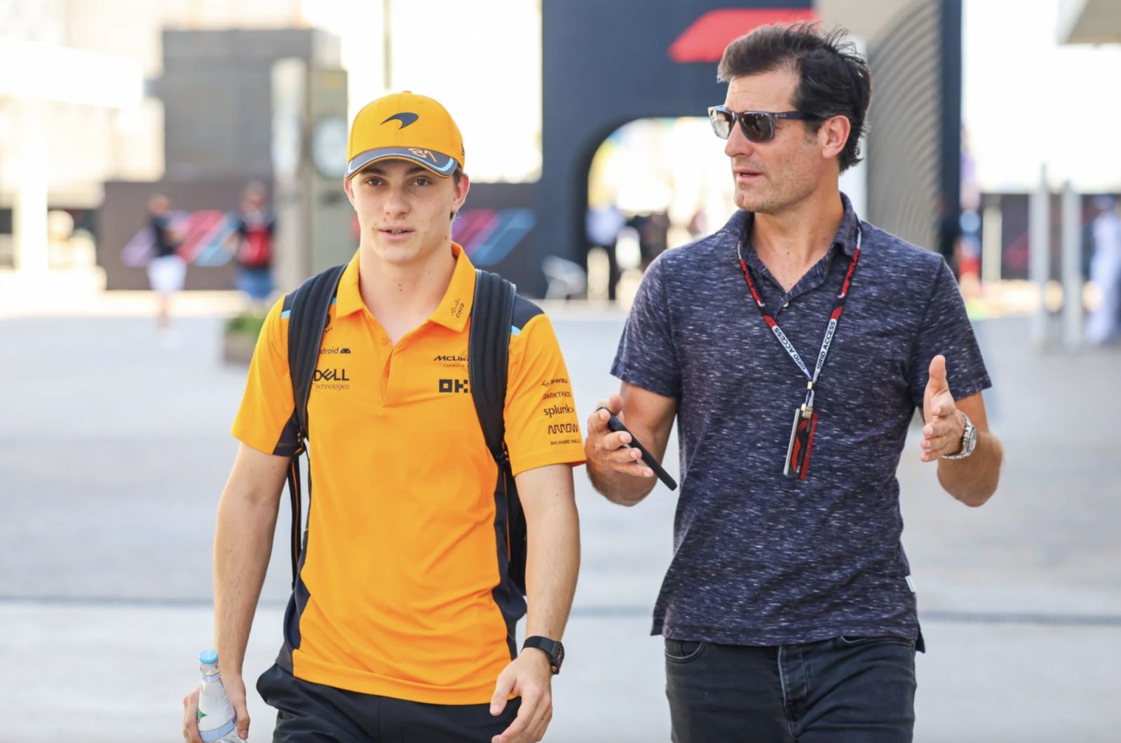 Oscar Piastri and Mark Webber (Photo: Getty Images)