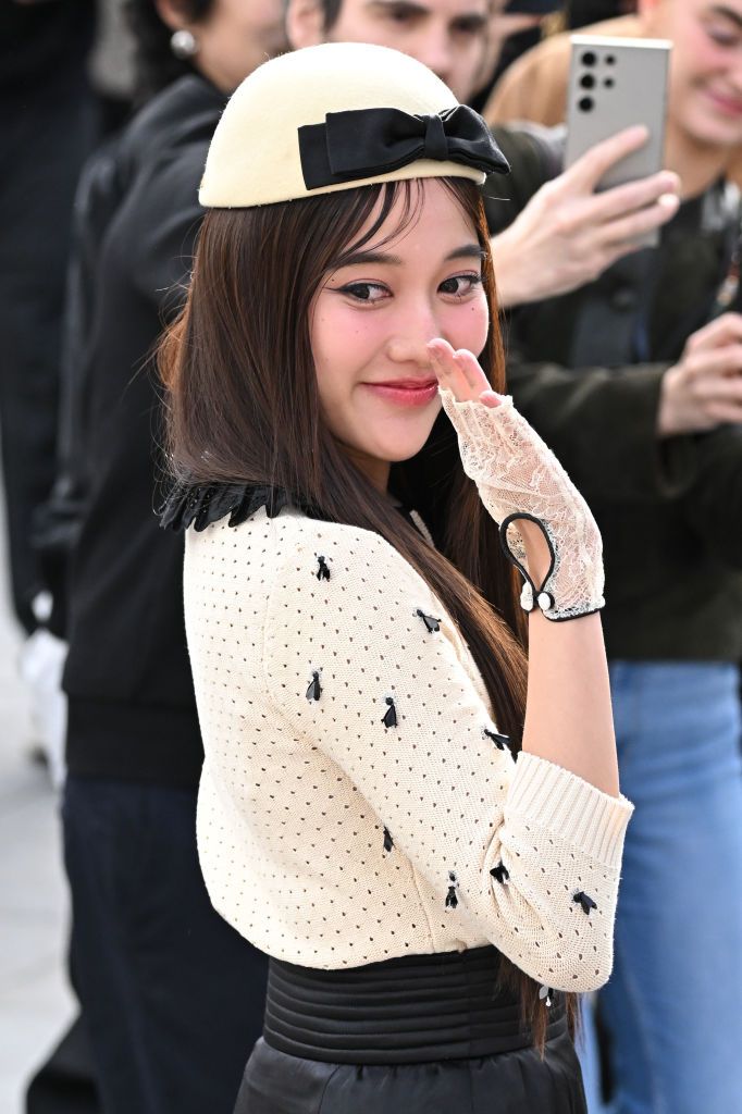 PARIS, FRANCE - MARCH 09: (EDITORIAL USE ONLY - For Non-Editorial use please seek approval from Fashion House) Freen Sarocha attends the Valentino Womenswear Fall/Winter 2025-2026 show as part of Paris Fashion Week on March 09, 2025 in Paris, France. (Photo by Stephane Cardinale - Corbis/Corbis via Getty Images)