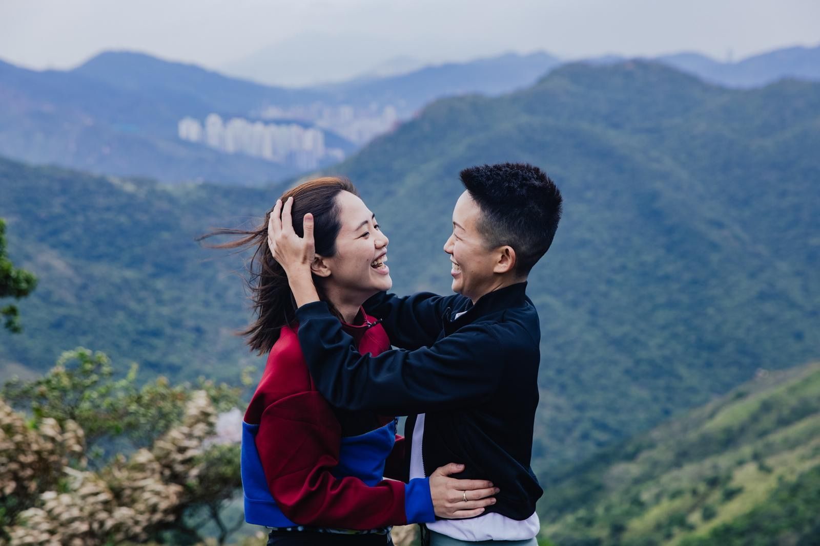 May Chow and Joya, aka Jodie Chan, are expecting their first child together!