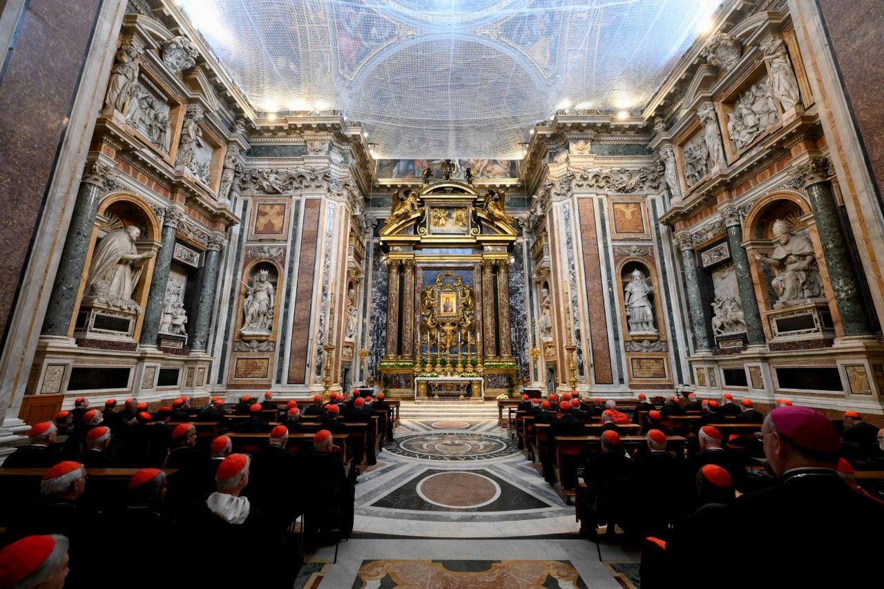 Inside the Sistine Chapel (Photo: Vatican News)