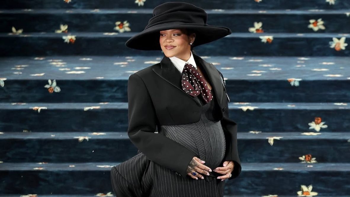 Rihanna announced her pregnancy at the Met Gala 2025