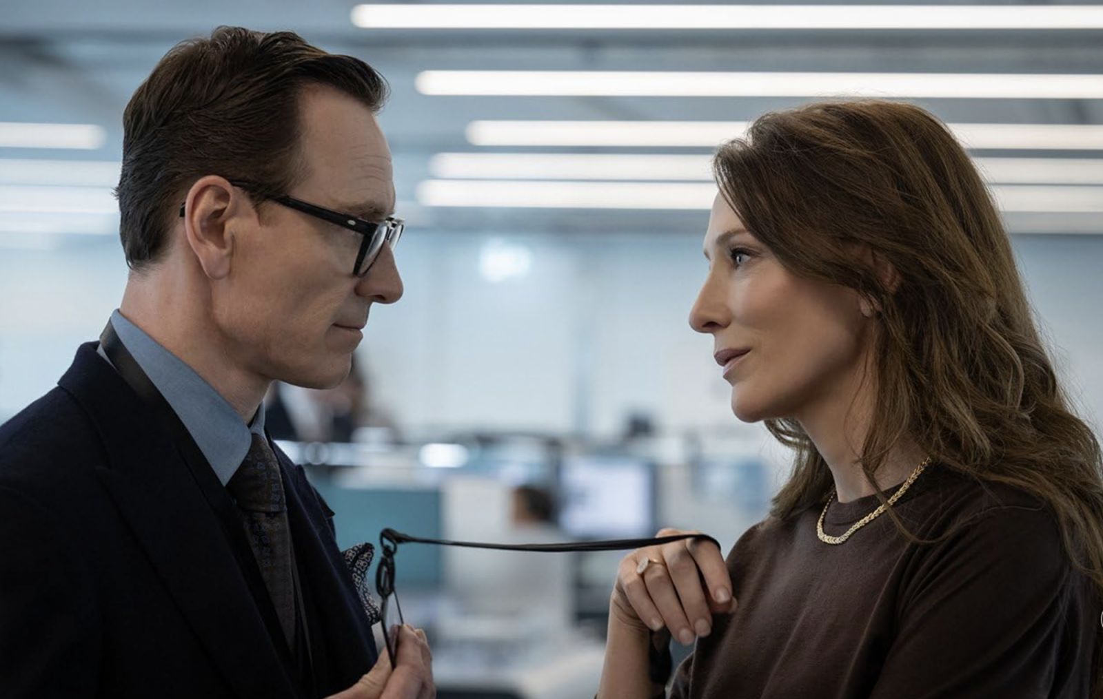 Cate Blanchett and Michael Fassbender in the spy thriller 'Black Bag' (Photo: IMDB)