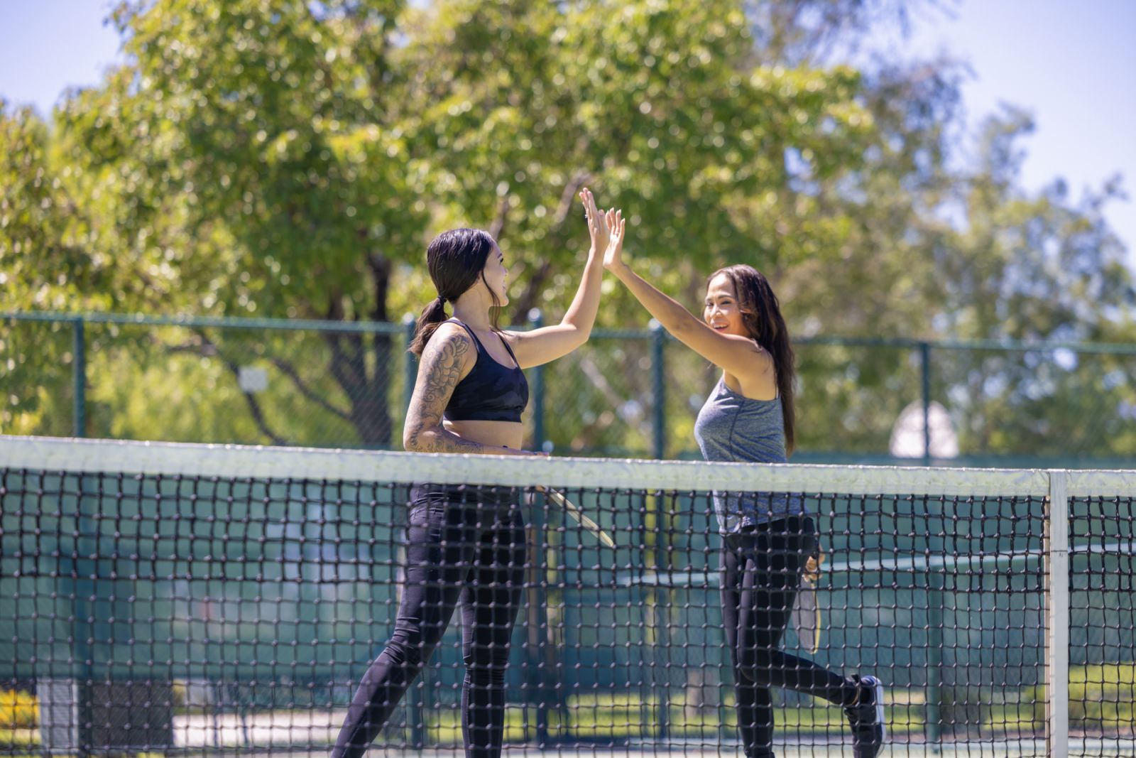 Staying fit and active playing Pickleball