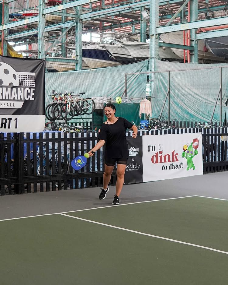 Performance Pickleball Singapore also offers corporate bookings (Photo: Instagram /@performancepickleball.sg)