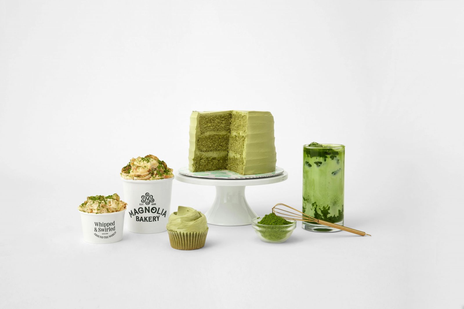 Magnolia bakery offers a wide range of matcha-infused products, including matcha banana pudding. Photo: Magnolia Bakery