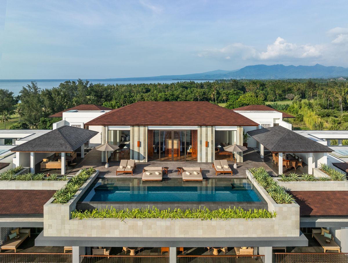 A pool villa at The Sira on Lombok reflects the resort’s island-rooted philosophy, where open-plan living, tactile local materials, and expansive ocean views redefine tropical sustainability in the Global South