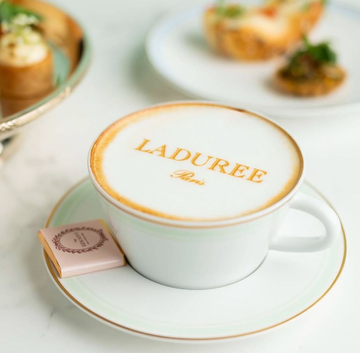 Ladurée coffee paired with chocolate (Photo: courtesy of Ladurée)